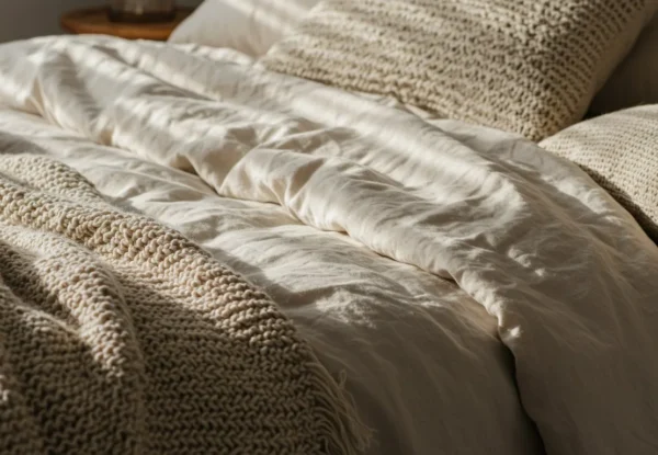 Boho sypialnia – tkaniny inspiracje